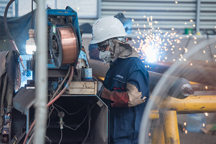 辽阳网架焊接车间